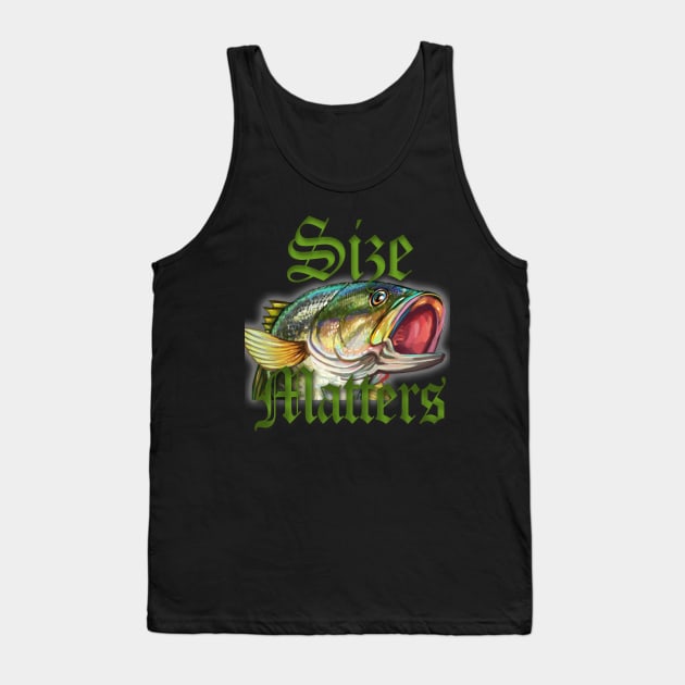 Size Matters Tank Top by Moon Coffee